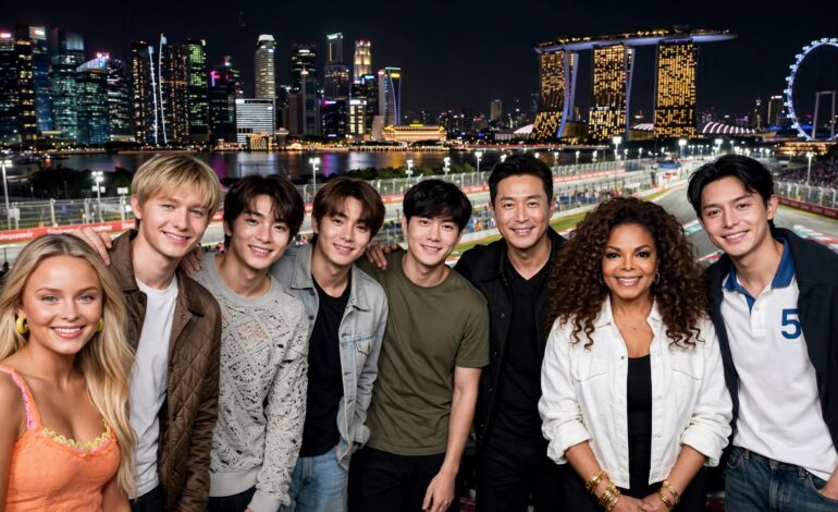 singapore gp celebrities 2026